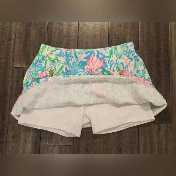 Lilly Pulitzer Madison Skort, Multi Coral Bay, Medium, EUC - Picture 3 of 7